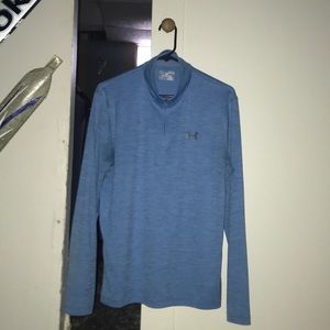 Under Armour Pullover Blue Quarter 1/4 Zip M